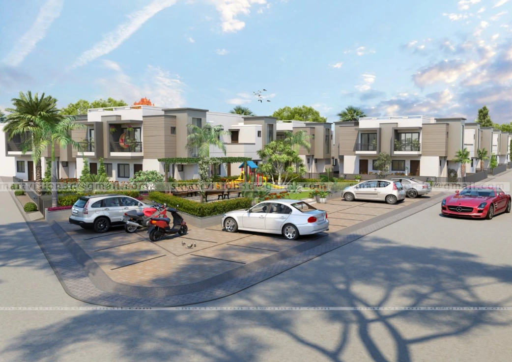 Ganesh Homes night view